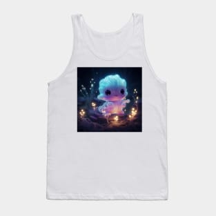 Lumalee - Cute little bioluminescent character Tank Top